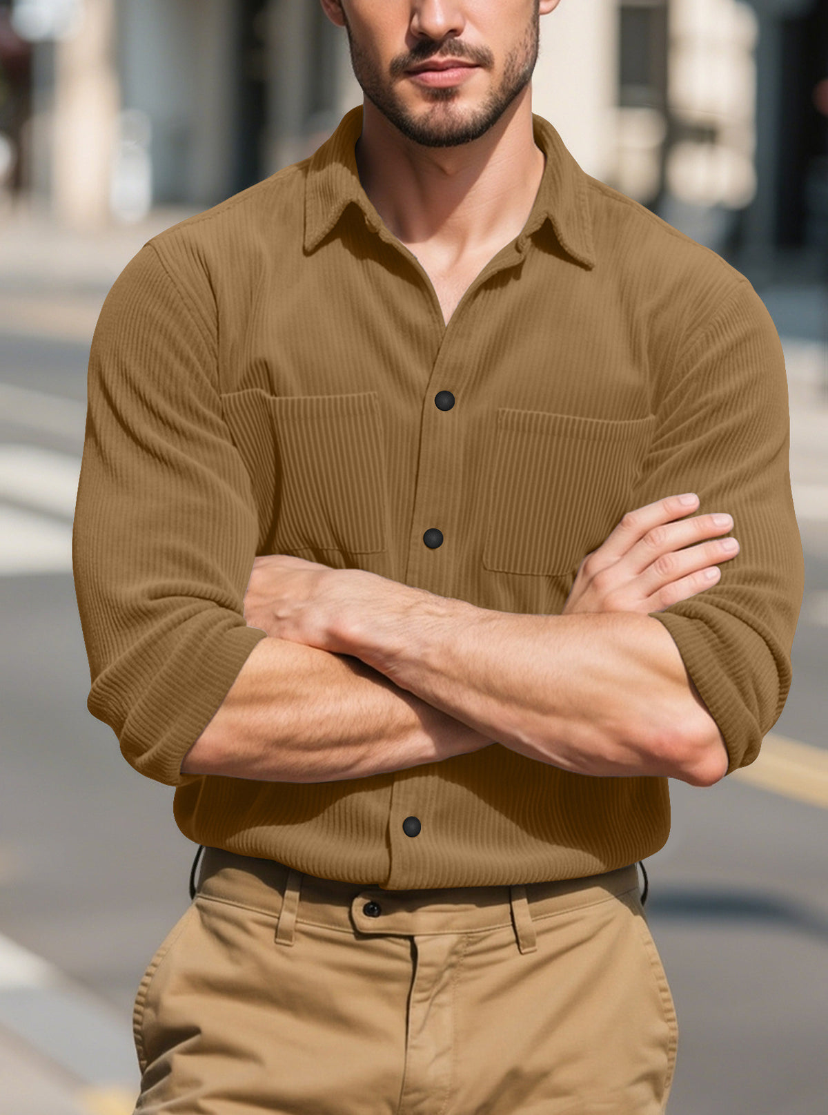 Corduroy shirt