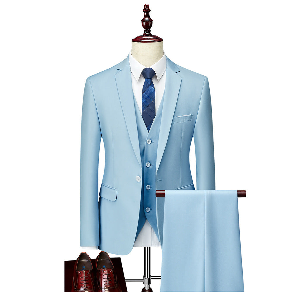 Three Piece Business Suit Set
