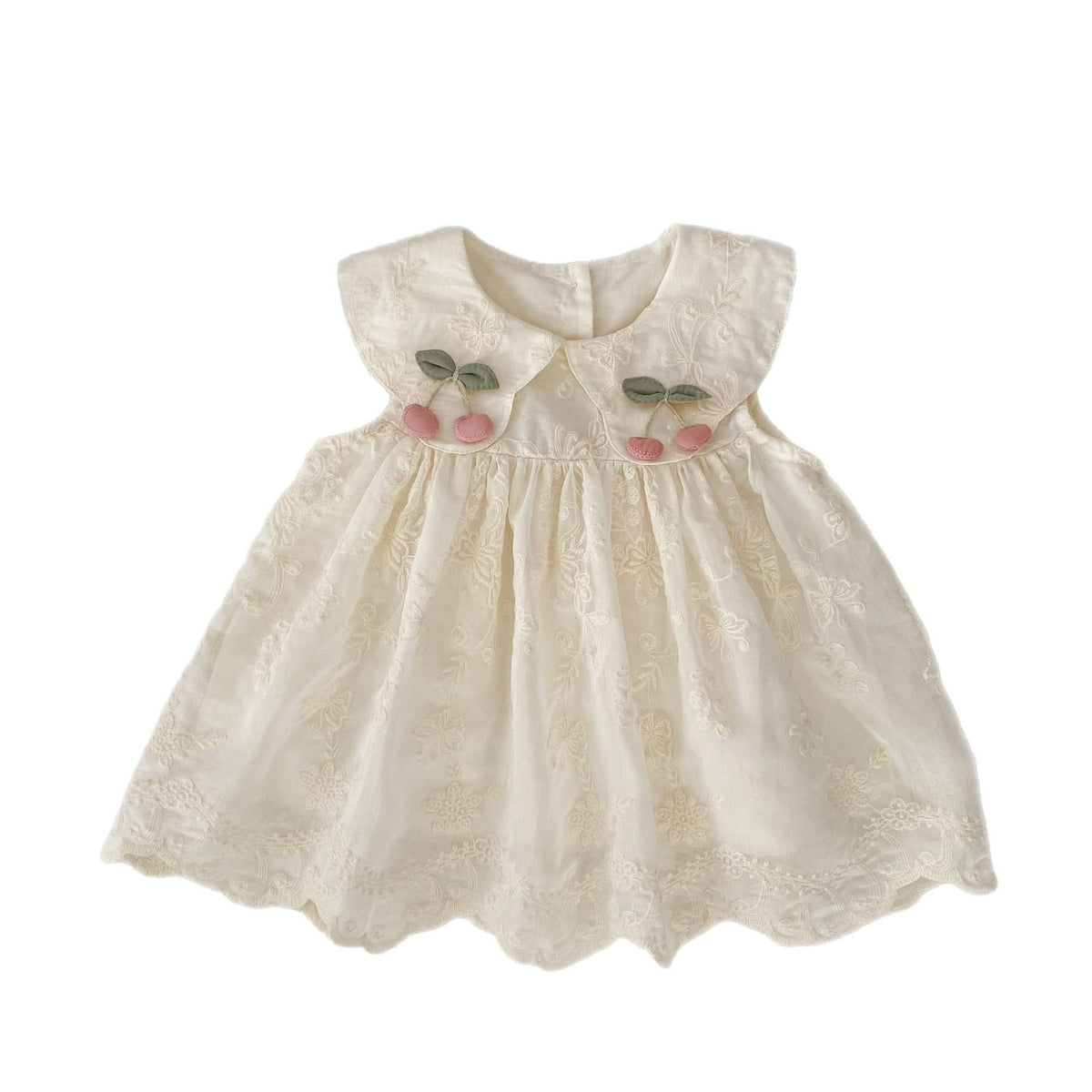 Flower Embroidery Dress