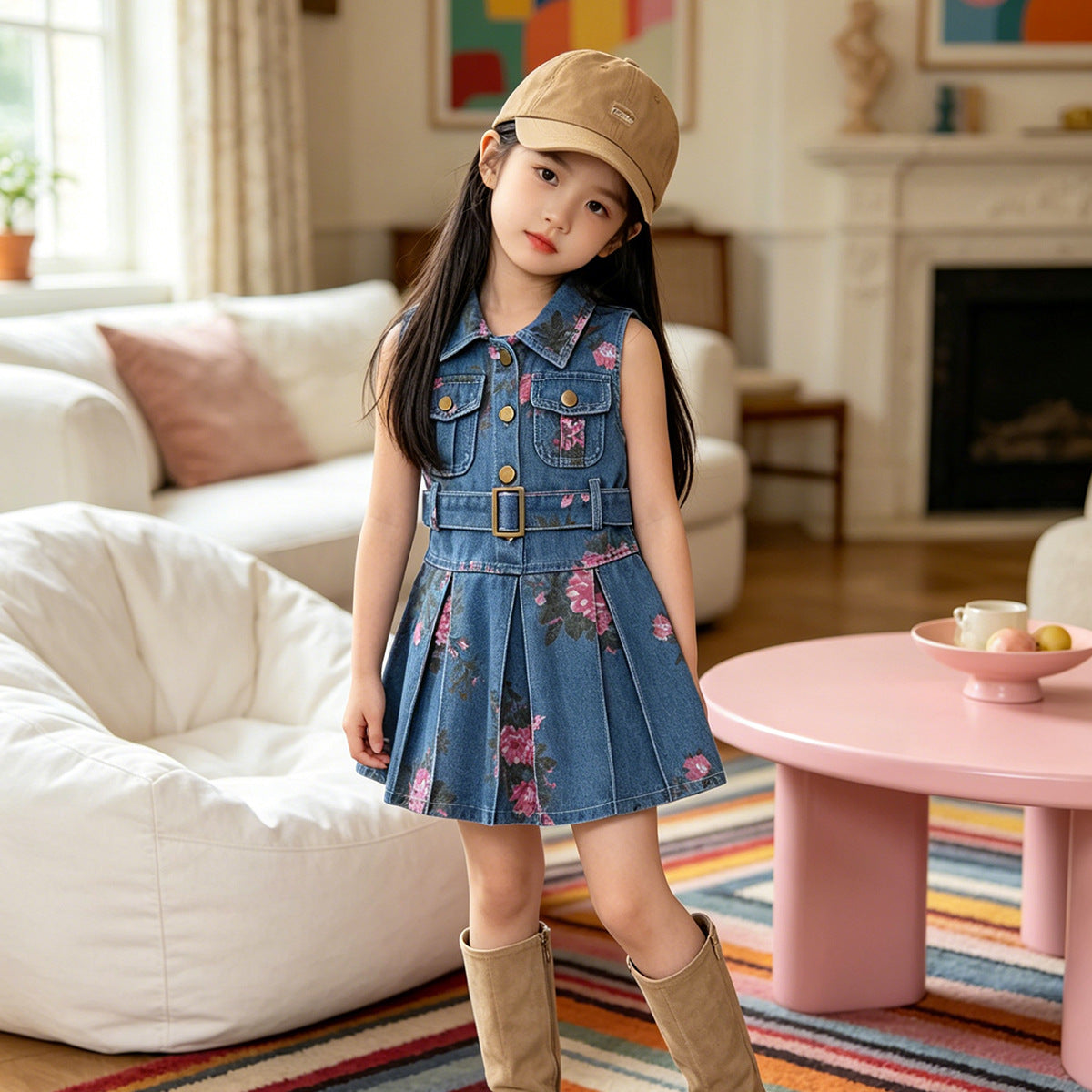 Denim Design Dress