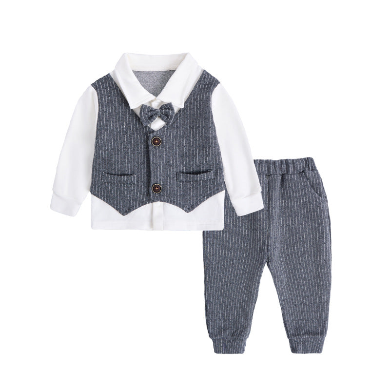 Toddler Mock Tuxedo Set