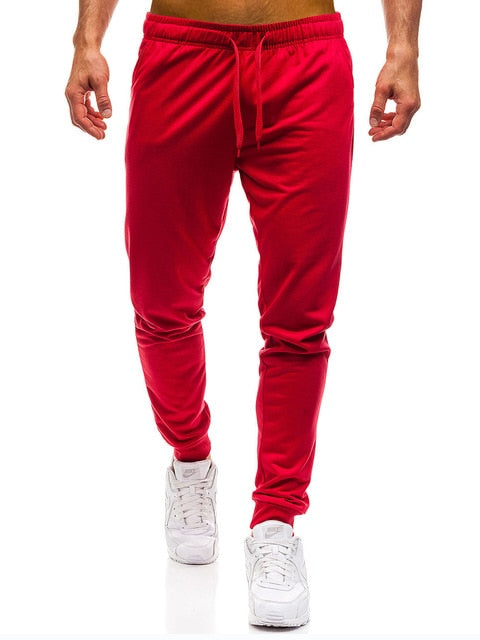 Casual Solid Color Fitness Sweatpants