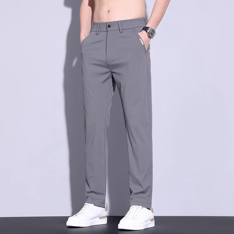 Casual Ice Silk Pants