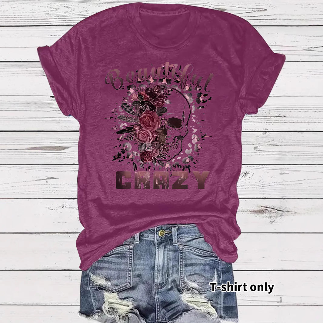T-shirt skull print