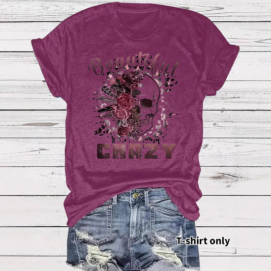 T-shirt skull print