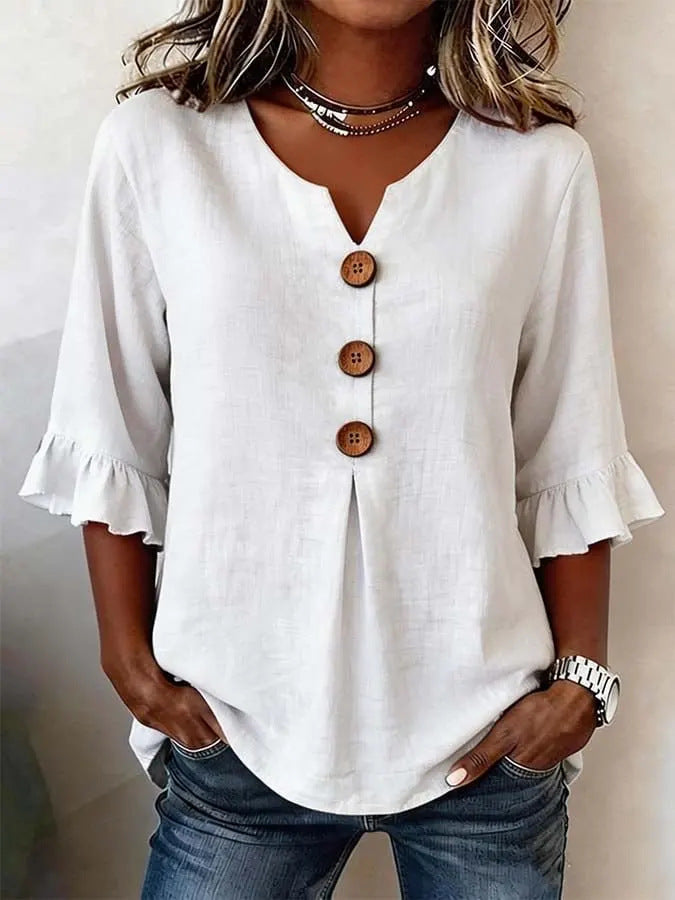 Blouse v-neck