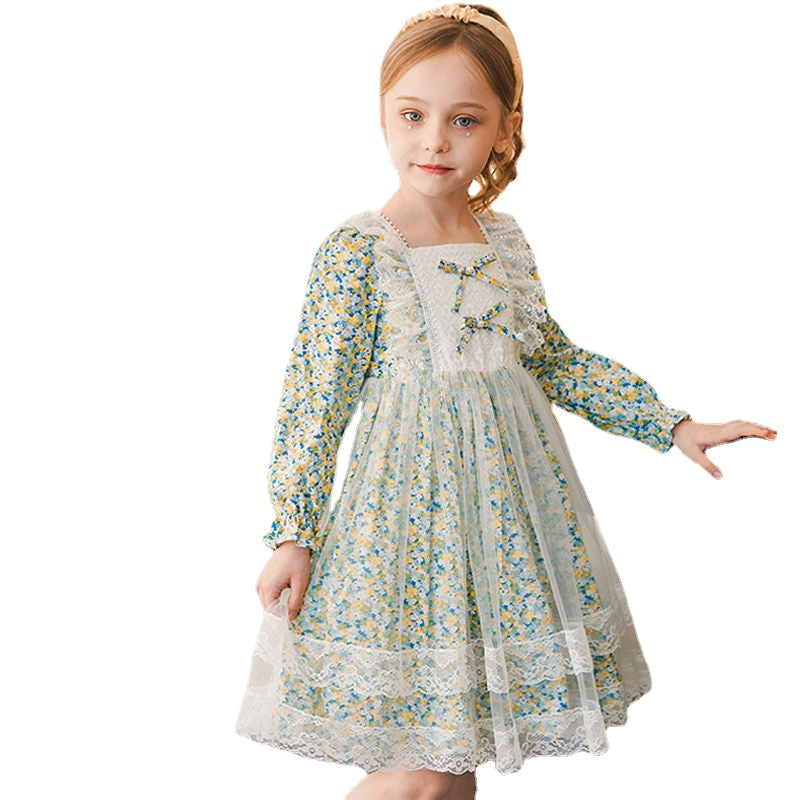 Floral Mesh Dress