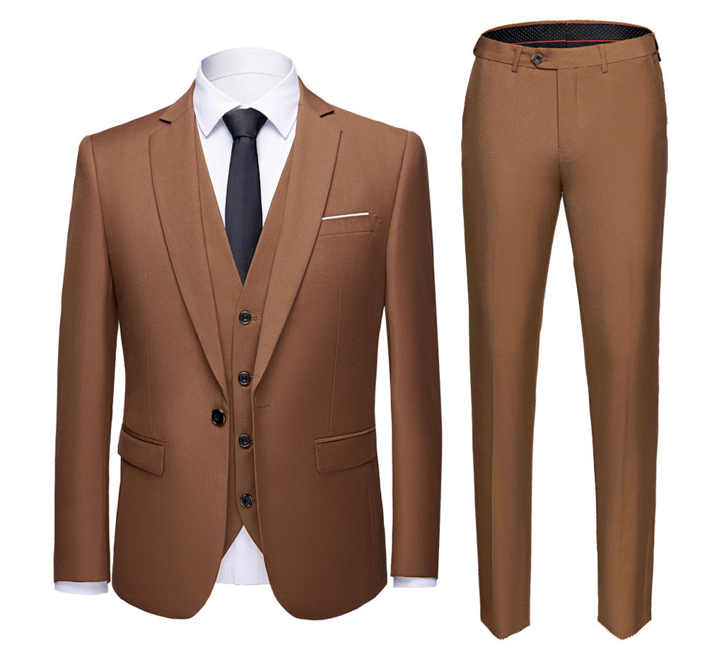 Three Piece Business Suit Set