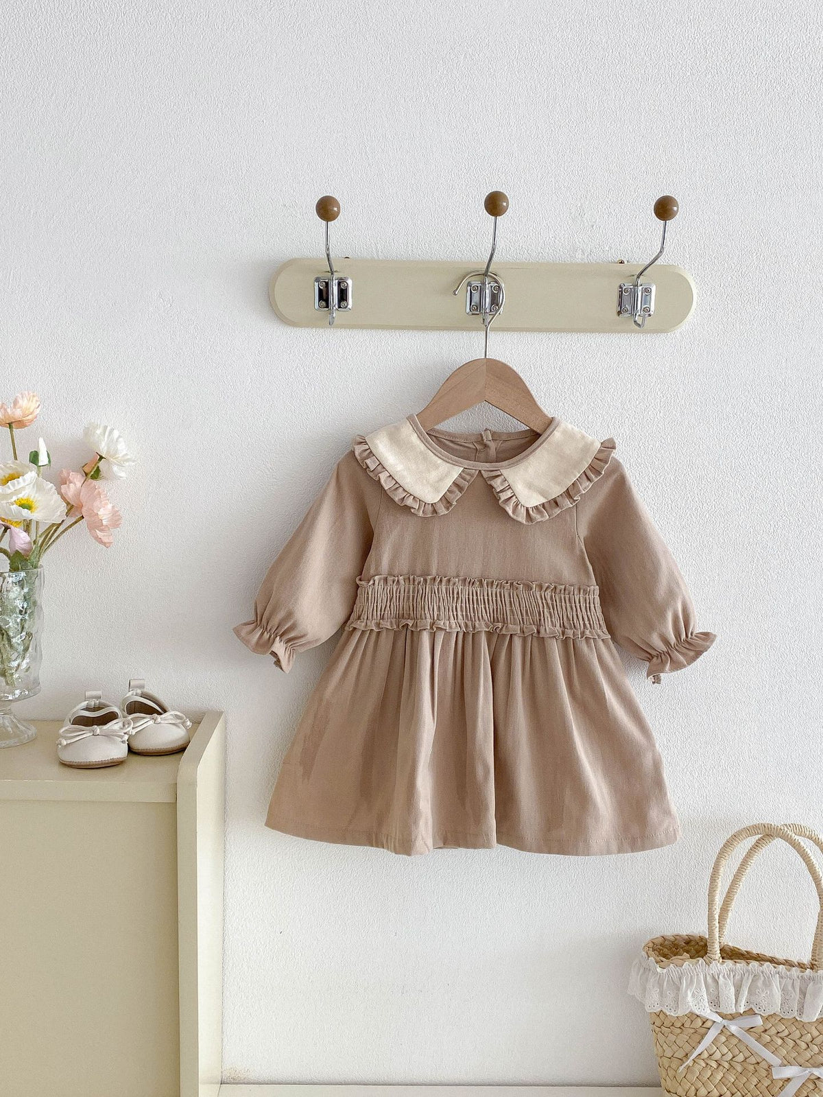 Spring Autumn Knit Dress Outfit