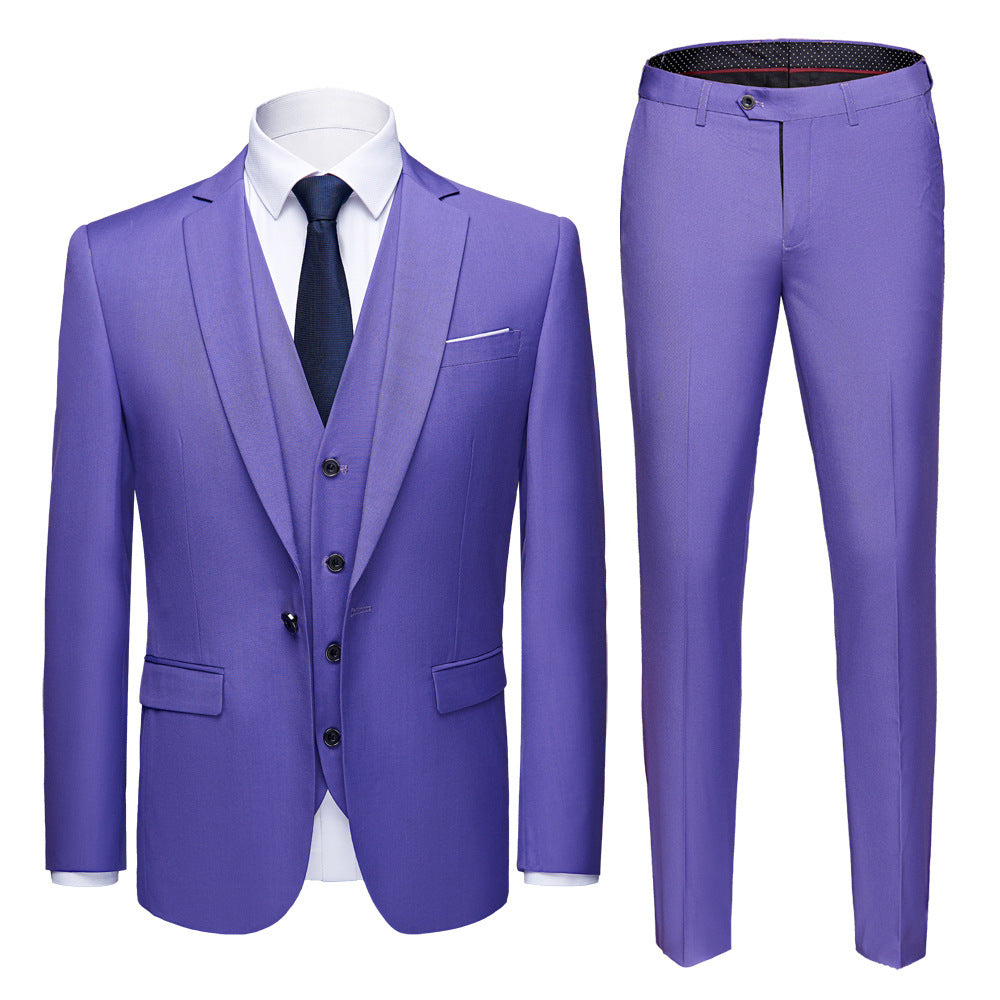 Three Piece Business Suit Set