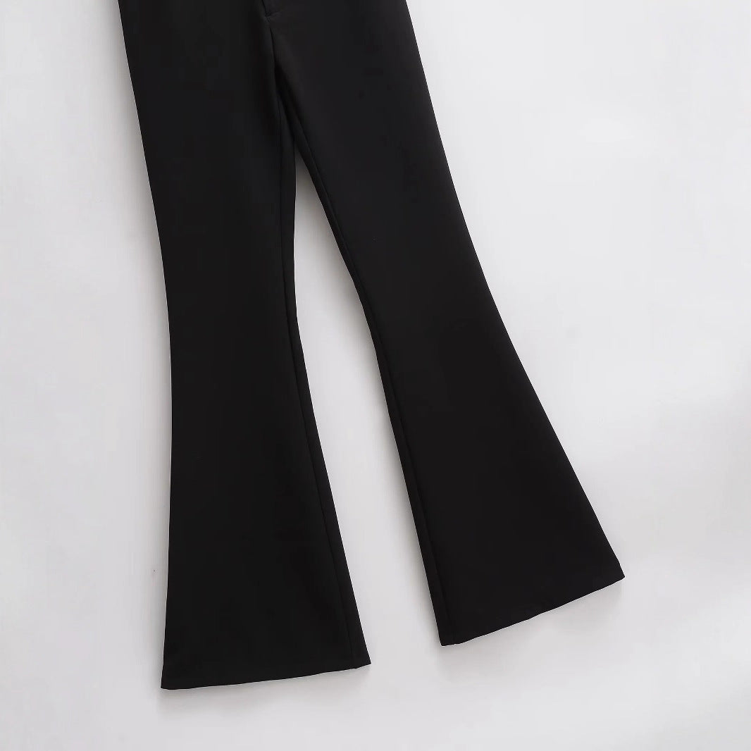 Black casual pants