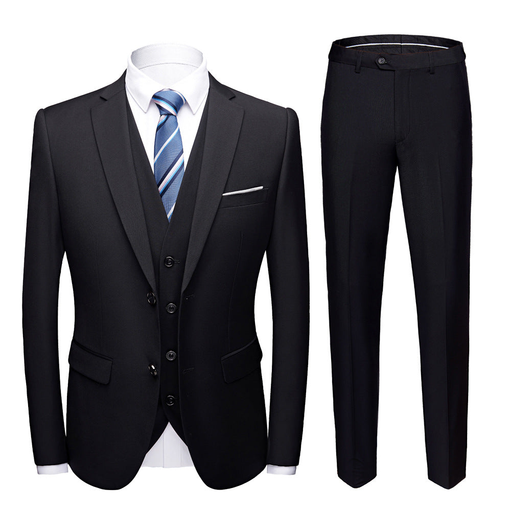 Three Piece Business Suit Set
