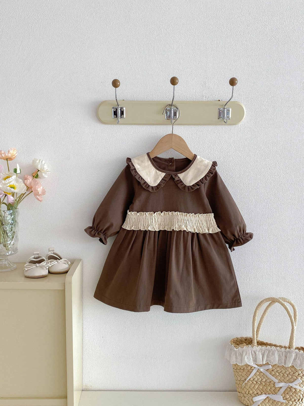 Spring Autumn Knit Dress Outfit