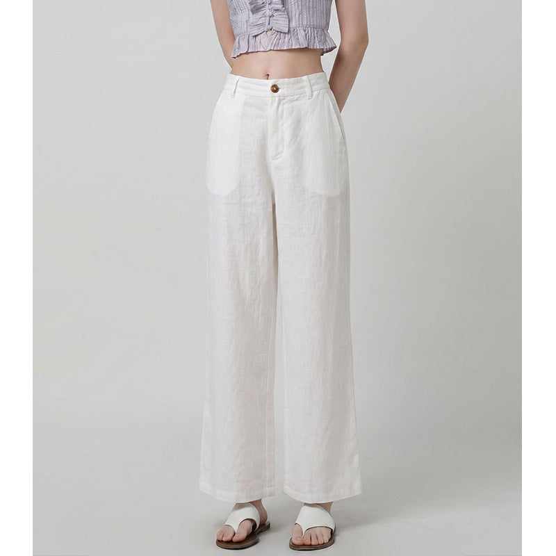 Flowing Breathable Linen Pants