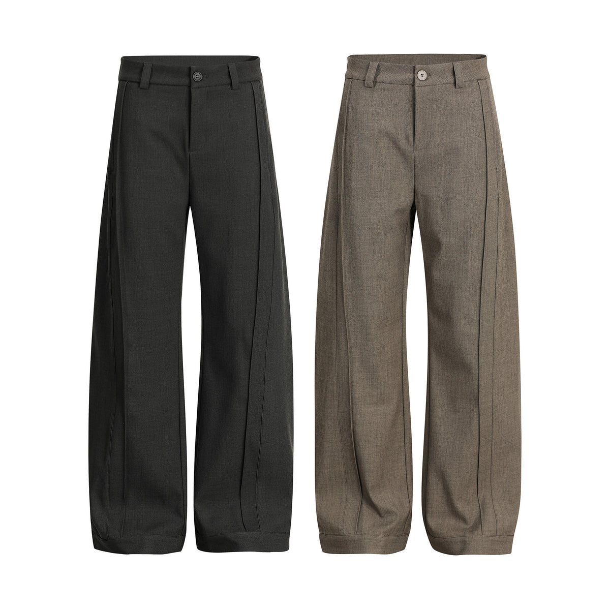 Deconstructed design trousers