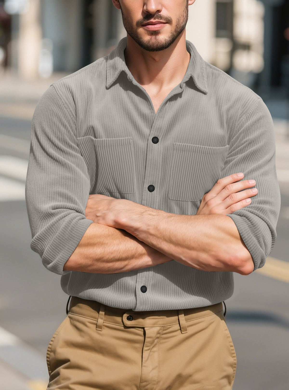Corduroy shirt