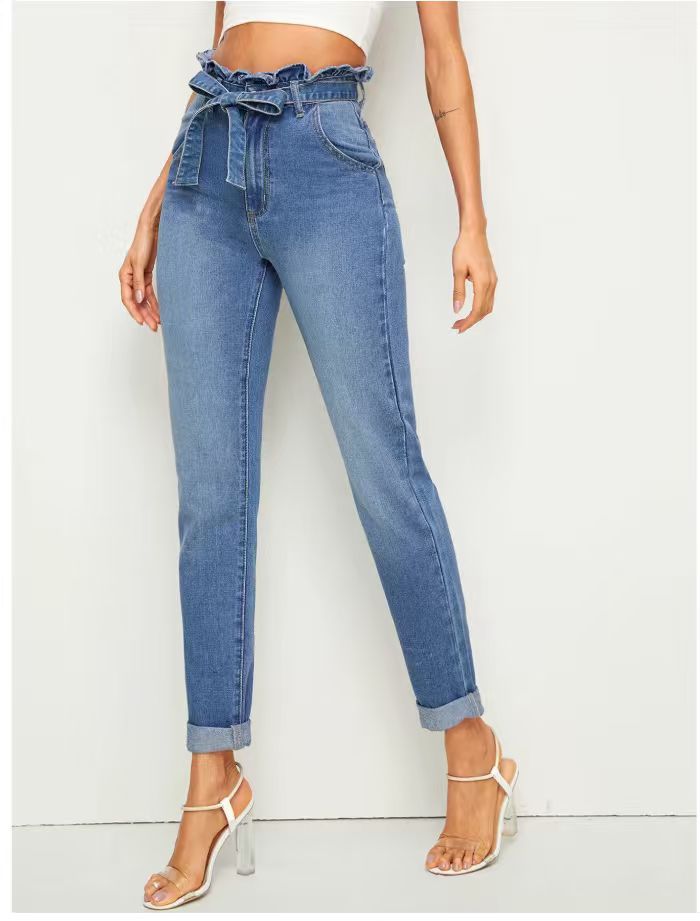 Elastic Skinny Jeans
