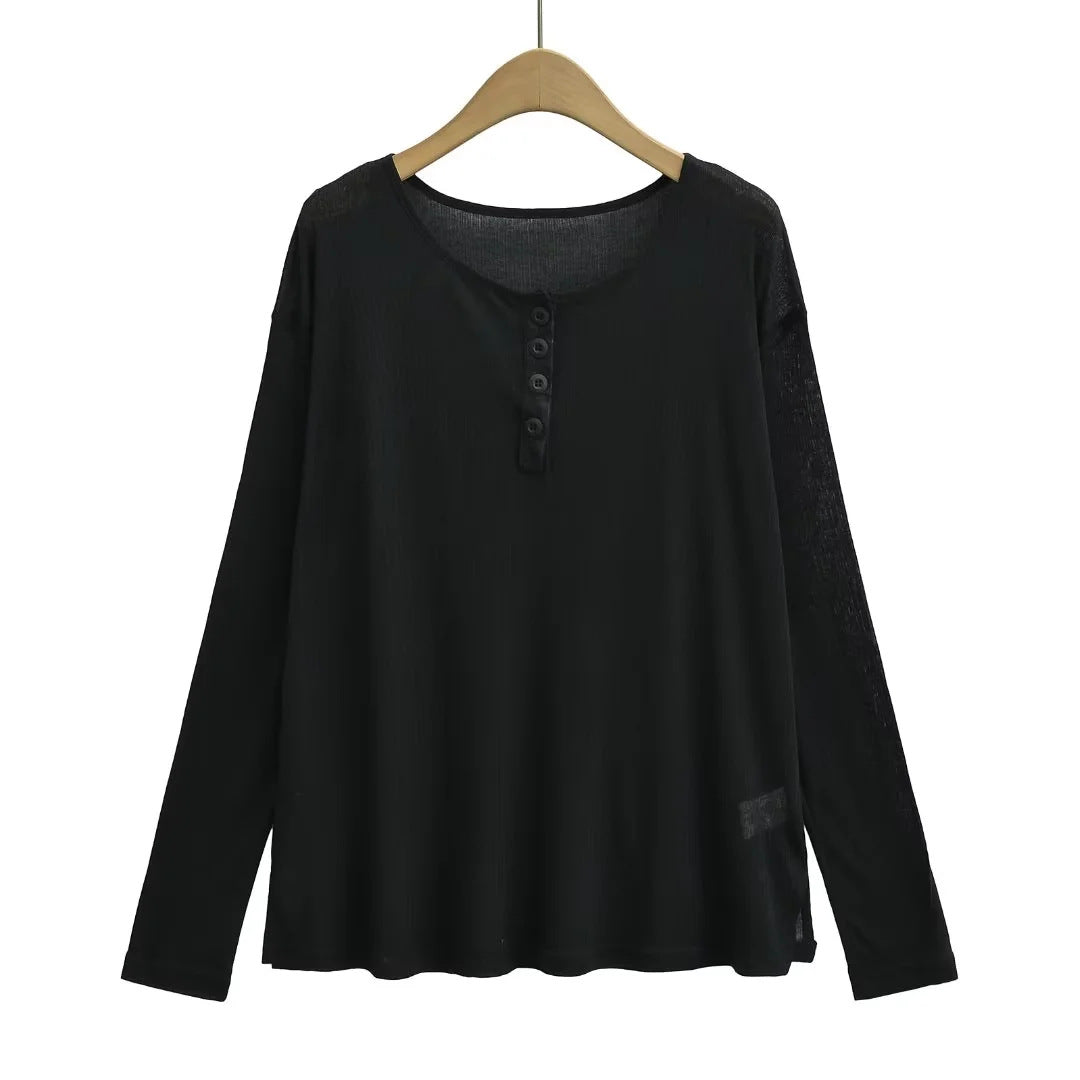 Loose thin T-shirt