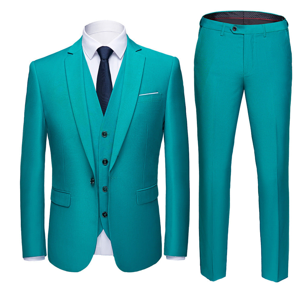 Three Piece Business Suit Set