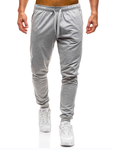Casual Solid Color Fitness Sweatpants