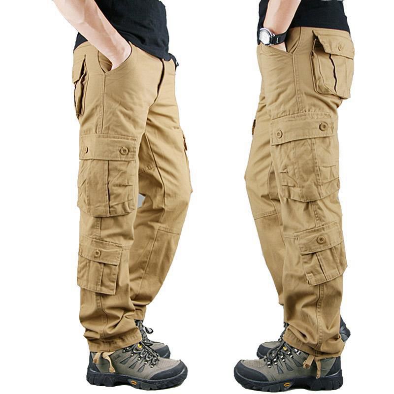 Outdoor sturdy and wear-resistant cargo pants