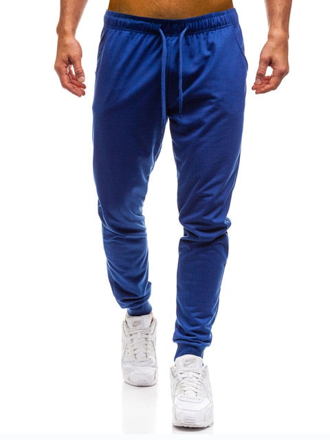Casual Solid Color Fitness Sweatpants