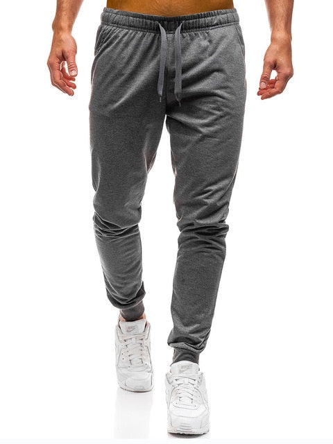 Casual Solid Color Fitness Sweatpants
