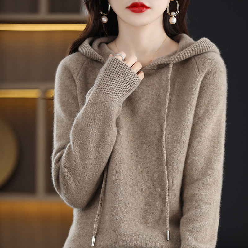 Drawstring Sweater Hoodie