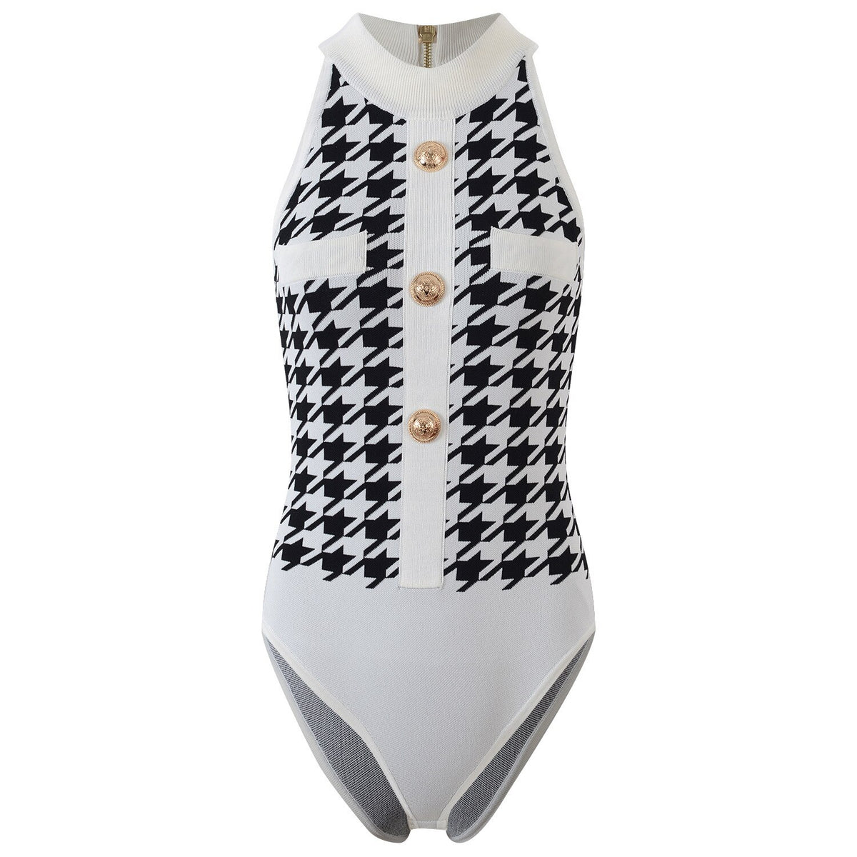 Luxury Vintage Plaid Jumpsuit