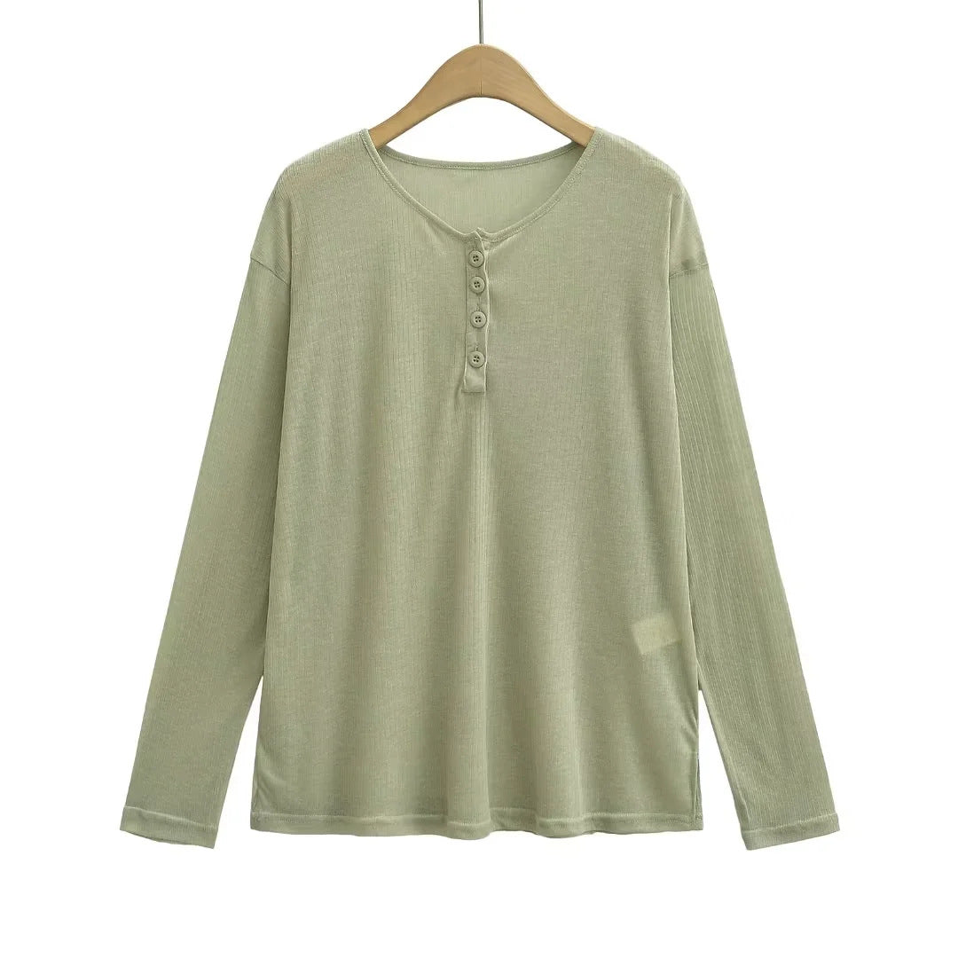 Loose thin T-shirt