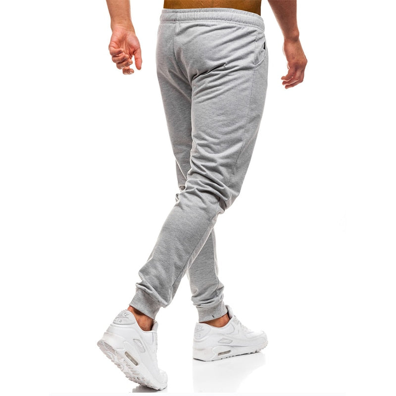 Casual Solid Color Fitness Sweatpants