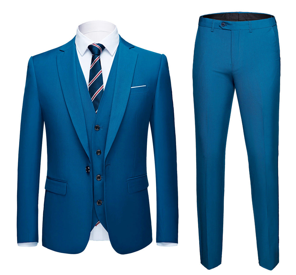 Three Piece Business Suit Set