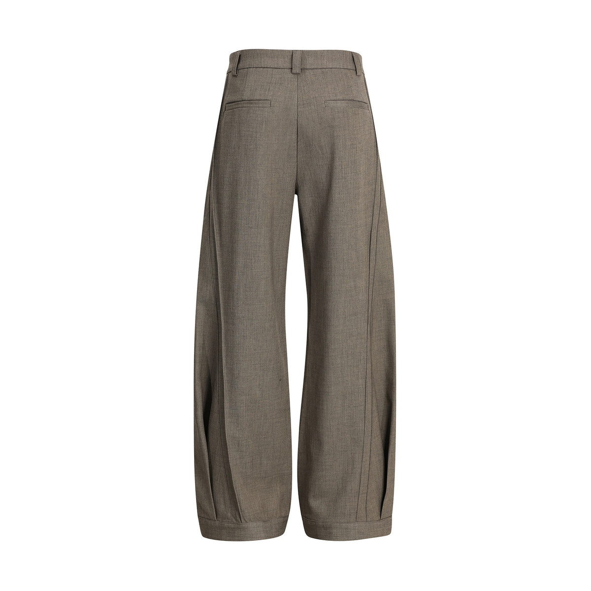 Deconstructed design trousers