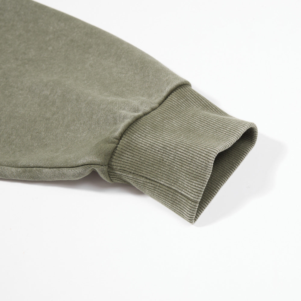 Grit round neck hoodie