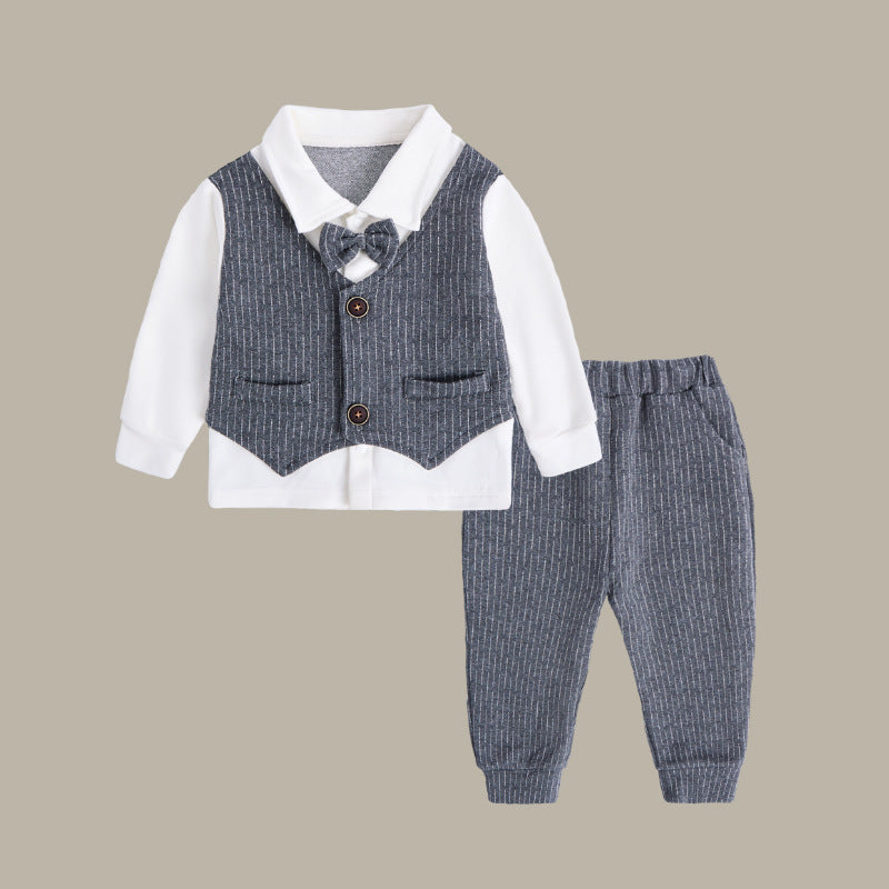 Toddler Mock Tuxedo Set