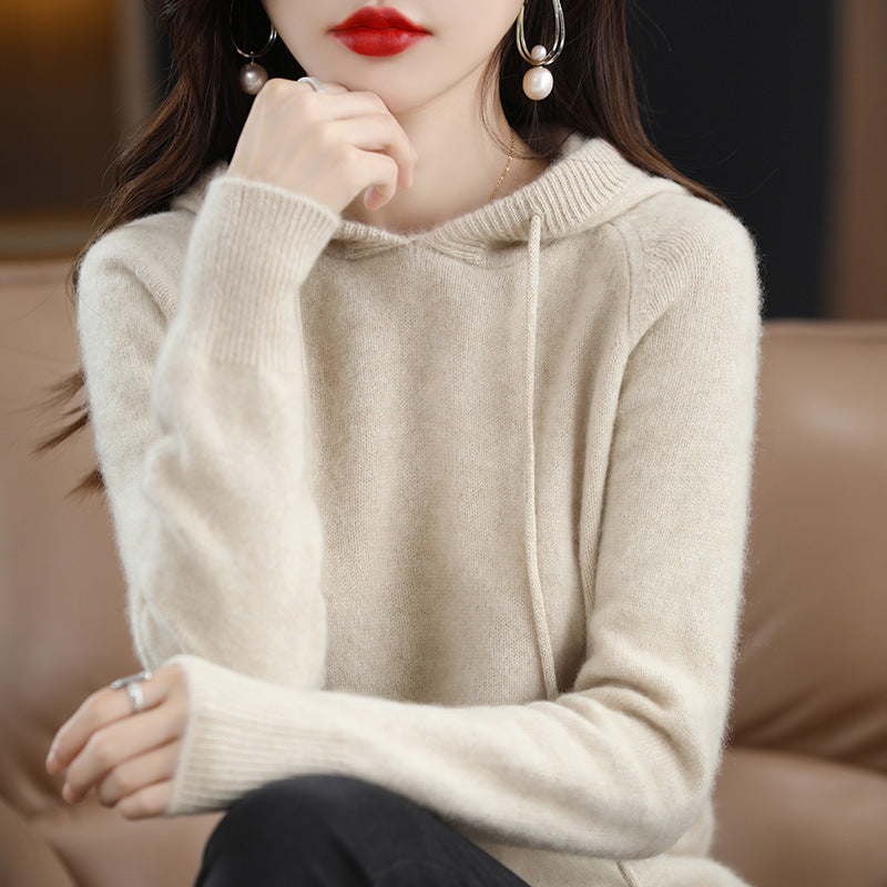 Drawstring Sweater Hoodie