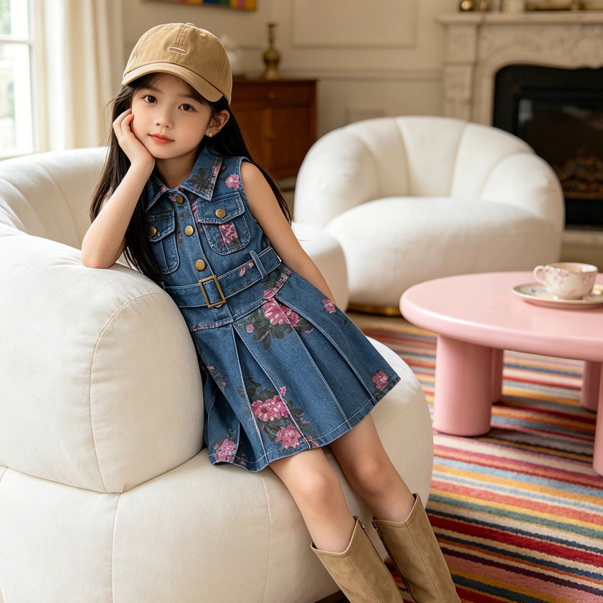 Denim Design Dress