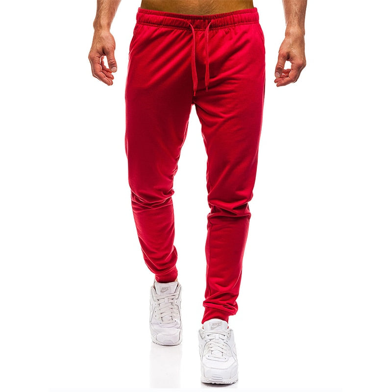 Casual Solid Color Fitness Sweatpants