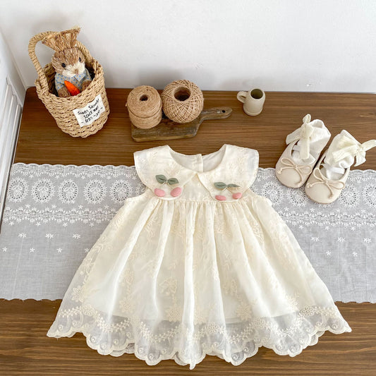 Flower Embroidery Dress