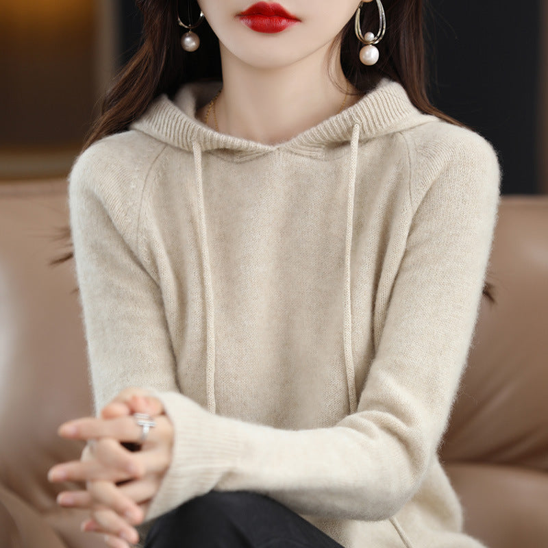 Drawstring Sweater Hoodie