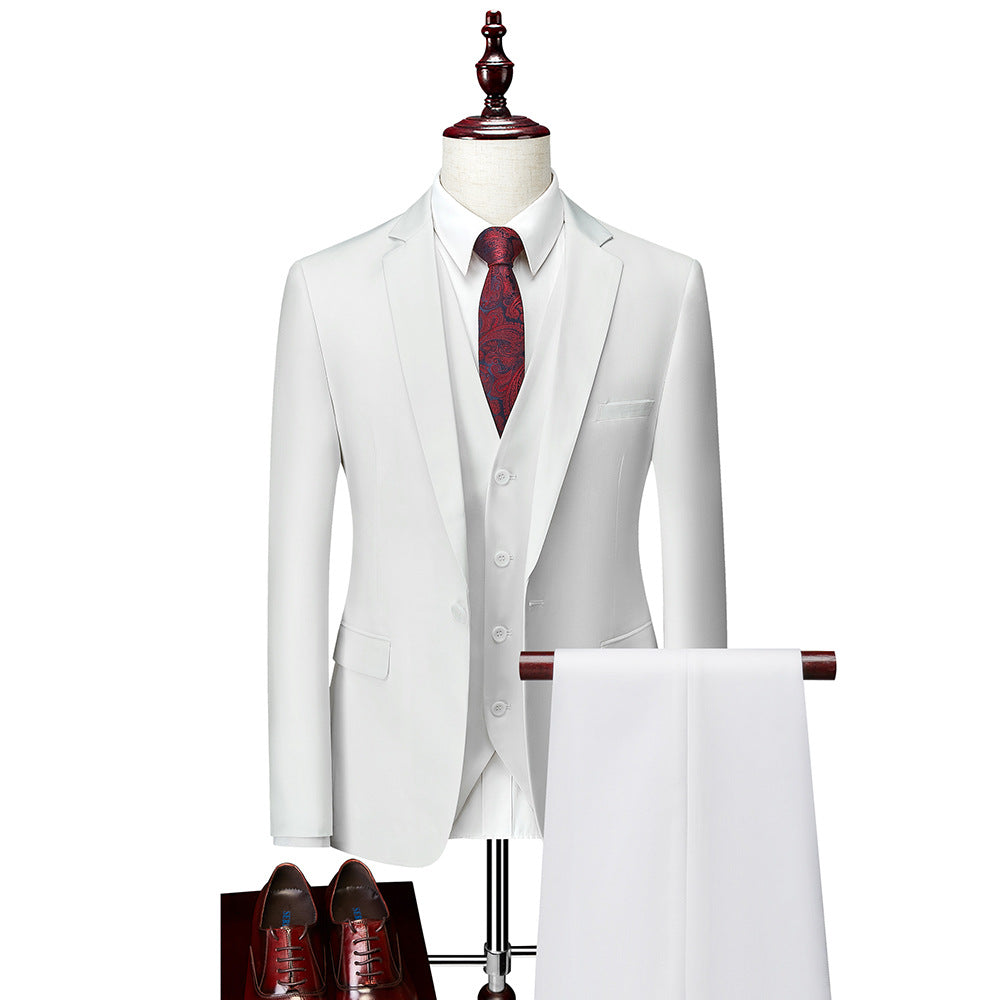 Three Piece Business Suit Set