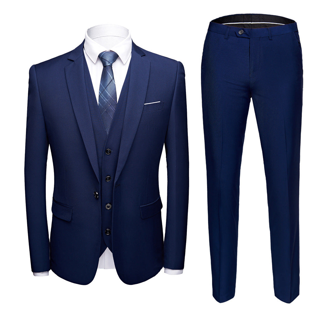 Three Piece Business Suit Set