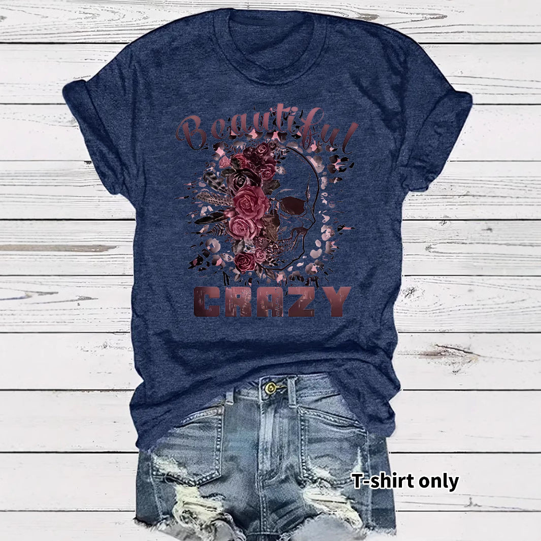 T-shirt skull print