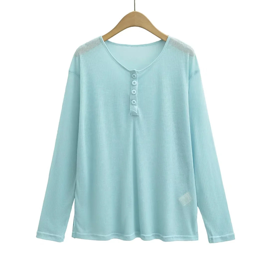 Loose thin T-shirt