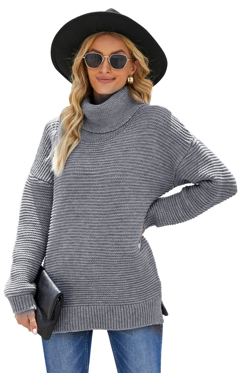 Cozy Long Sleeves Turtleneck Sweater
