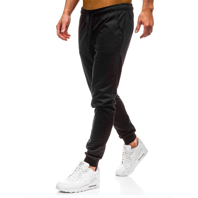 Casual Solid Color Fitness Sweatpants