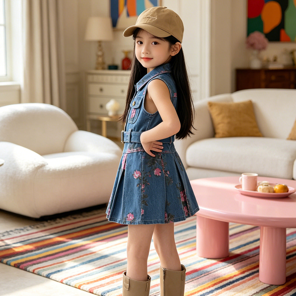 Denim Design Dress
