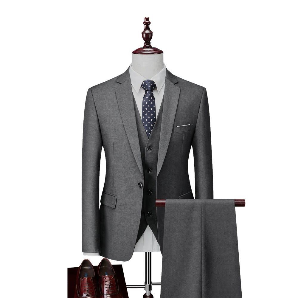 Three Piece Business Suit Set