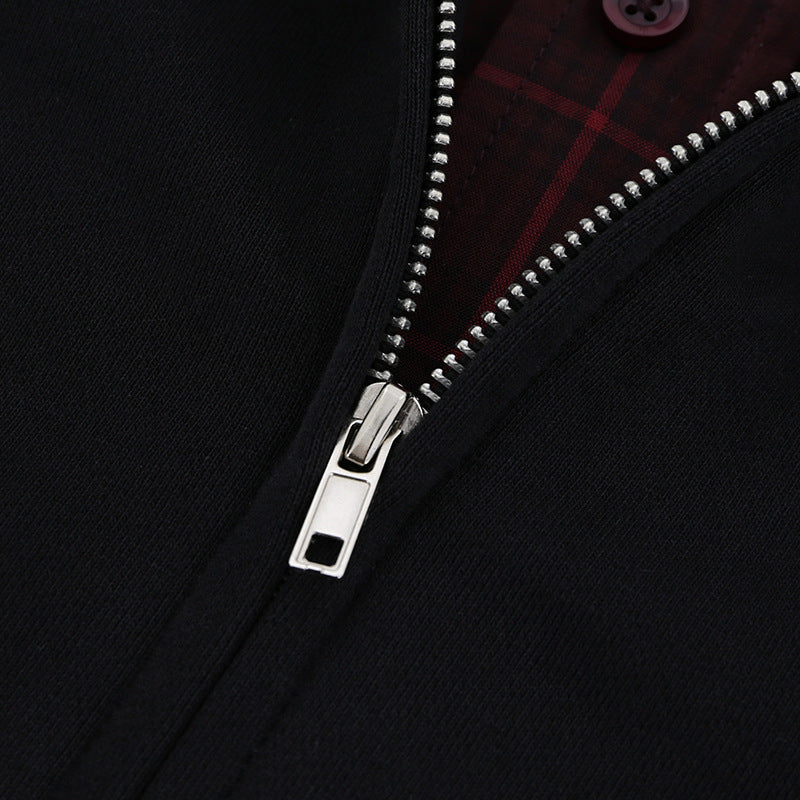 Zipper Hoodie Sweatshirt