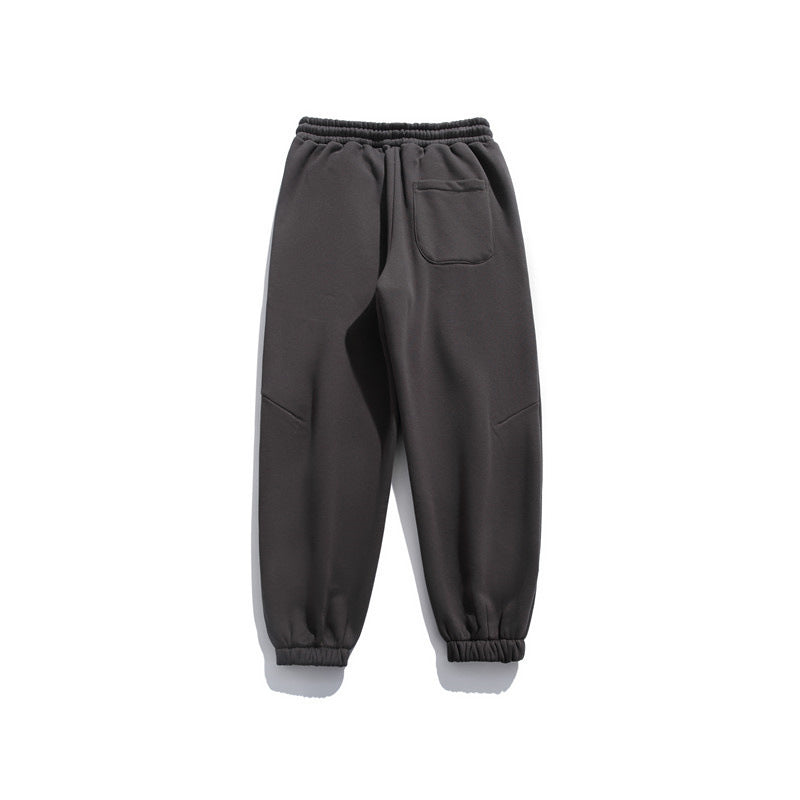 Embroidered drawstring sweatpants